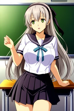 minakaze - [The Legend of Heroes: Zero no Kiseki] Elie MacDowell – Sailor Uniform [AI Generated]