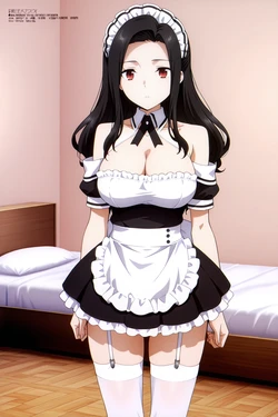 minakaze - [The Irregular at Magic High School] Mayumi Saegusa – Maid [AI Generated]