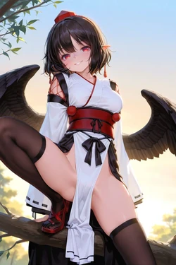 (Patreon) [Adeline] 2025-08-08 Aya Shameimaru's secret photoshoot [AI Generated]