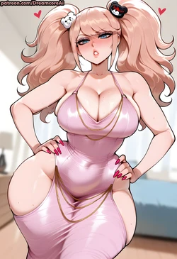 DreamcoreArt - Junko Enoshima (Patreon) (AI Generated)