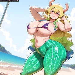 DreamcoreArt - Lucoa (Dragon Maid) (Patreon) (AI Generated)