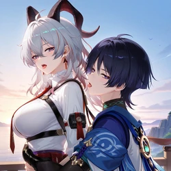 【NTR警告】散兵请草我的鸣潮老婆们 [AI Generated]