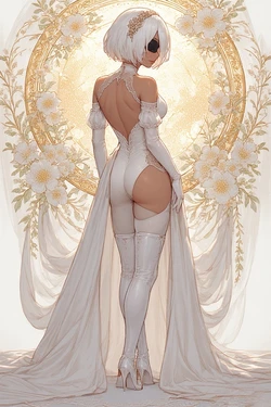 Falcon Angel AI - Nier 2B part 1 [AI Generated]