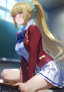 (Flowersbeautiful) 6a29.軽井沢恵BBC ようこそ実力至上主義の教室へ 225p [AI Generated]