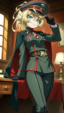 [KinkyFuel] Tanya von Degurechaff - Anime Style (Youjo Senki) [AI Generated]