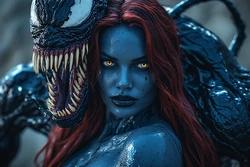 mystique venom [AI Generated]