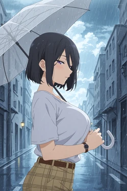 wAItercolor - Izumi Nase #1 - Kyoukai no Kanata + EXTRAS (Patreon) [AI Generated]