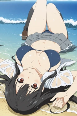 wAItercolor - Mitsuki Nase #1 - Kyoukai no Kanata + EXTRAS (Patreon) [AI Generated]