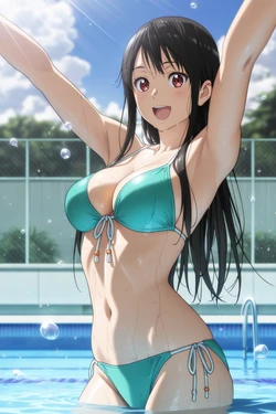 Sayaka - [Request] Mitsuki Nase | Pool (69P) (Patreon) [AI Generated]