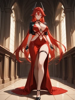 [UnrealBeautyAIMIX] NO.552 Redhood Nonsense Red NIKKE (Patreon) [AI Generated]
