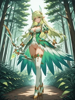 [UnrealBeautyAIMIX] NO.550 Rena Erindel Elsword (Patreon) [AI Generated]