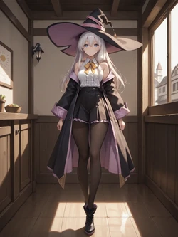 [UnrealBeautyAIMIX] NO.548 Elaina Wandering Witch (Patreon) [AI Generated]