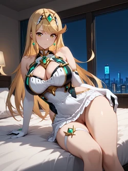 [UnrealBeautyAIMIX] NO.533 Mythra 2 Xenoblade Chronicles (Patreon) [AI Generated]