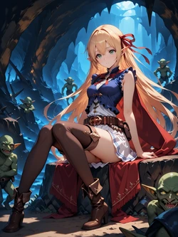[UnrealBeautyAIMIX] NO.531 Arisa and Goblin Shadowverse (Patreon) [AI Generated]