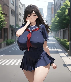 AI-TAKASHI-YA toujou aya [AI Generated]
