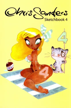 [Chris Sanders] Chris Sanders Sketchbook vol.4 (sketchbook)