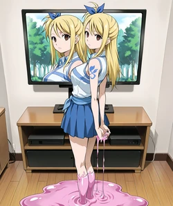 Kuromochi - Dittogirls Chapter 16- Lucy (Behind the scene) (Patreon) [AI Generated]