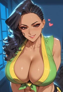 ChocoPizza | Laura Matsuda | Street Fighter [AI Generated]