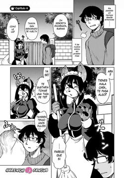 [Setouchi Kurage] Juujin Apart Tokoharusou e Youkoso! (Chap. 4) [Spanish] [Decensored][Harenchi no Fansub]