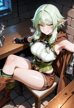 [LewdCreations] High Elf Archer (Goblin Slayer) [AI Generated]