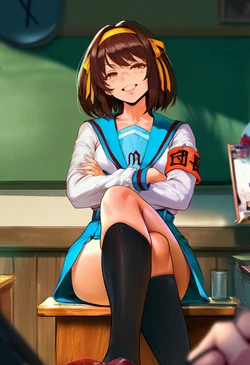 [MOKIIIMOKIII]Haruhi Suzumiya[AI Generated]