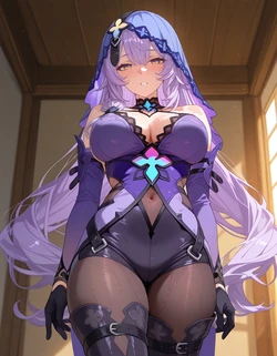 [purpleh31] Black Swan (Default Outfit)| Honkai: Star Rail (257p) (AI Generated)