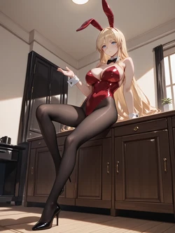 [UnrealBeautyAIMIX] NO.517 Bunny Bismarck Azur Lane (Patreon) [AI Generated]