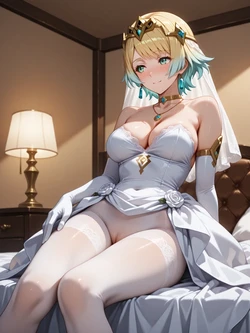 [UnrealBeautyAIMIX] NO.504 Wedding Fjorm Fire Emblem (Patreon) [AI Generated]