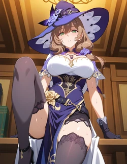 [purpleh31] Lisa | Genshin Impact (249p) (AI Generated)