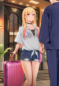 [sirokata] Marin Overnight Training Arc – Day 1  [AI Generated]