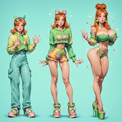 [AI Generated] Bimbofication