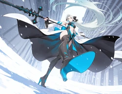 Ninonum-(Fate Grand Order) Morgan Le Fay [AI Generated]