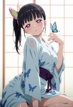 AIusagichan - 鬼滅の刃 栗花落 カナヲ Demon Slayer Kanao Tsuyuri 455P (Patreon) [AI Generated]
