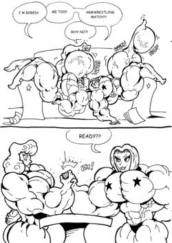 [Manthomex] Sylvie 'n' Sara - Arm Wrestling