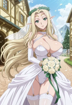 Meowu laha 💘 - Celestine - Bride | 🏠🌤️ (Patreon) [AI Generated]