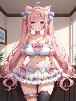 [UnrealBeautyAIMIX] NO.493 Enomiya Milk Vtuber (Patreon) [AI Generated]