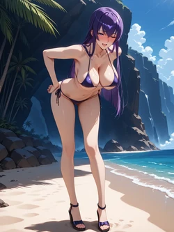 [UnrealBeautyAIMIX] NO.481 Busujima Saeko Yureta genjitsukan nakushita mama de (Patreon) [AI Generated]