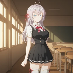 NakomoArt - Alisa Mikhailovna Kujô | NSFW#17 (Patreon) [AI Generated]