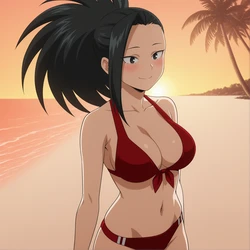 NakomoArt - Momo Yaoyorozu | NSFW#50 (Patreon) [AI Generated]