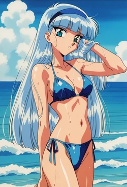 [Ryu] Ryuzaki Umi (Magic Knight Rayearth) [AI Generated]