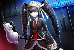 [Ryourairai] Celestia Ludenberg - Nightmare Prison 96 | Danganronpa (700p) (AI Generated)