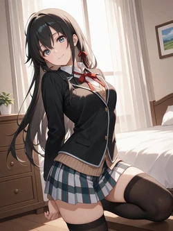 [UnrealBeautyAIMIX] NO.431 Yukino Yukinoshita OreGairu (Patreon) [AI Generated]