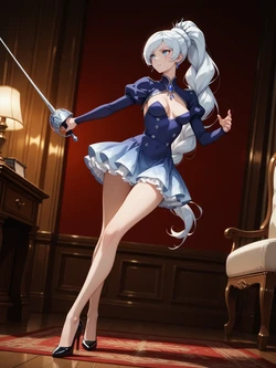 [UnrealBeautyAIMIX] NO.422 Weiss Schnee RWBY (Patreon) [AI Generated]
