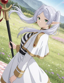 Meowu laha 💘 - Frieren 🤍🏠🪻 (Patreon) [AI Generated]