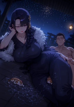 FESTIVAL BED POV – QIPAO SIDE LIE HIP GLOW [AI Generated]