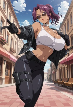 Meowu laha 💘 - Rika Minami | Venice 🕶️💜 (Patreon) [AI Generated]