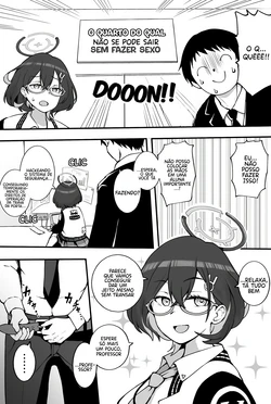 [Okiha] Kagami Chihiro to Derarenai Heya | Preso no quarto com Kagami Chihiro (Blue Archive) [Portuguese-BR]