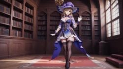 Genshin Lisa (AI Generated)