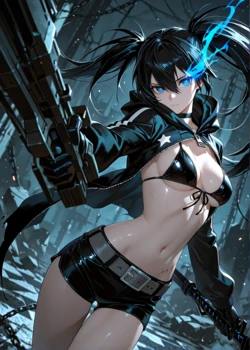 [KALA AI NSFW] Black Rock Shooter 440 pics 2025-09-01 (Patreon) [AI Generated]