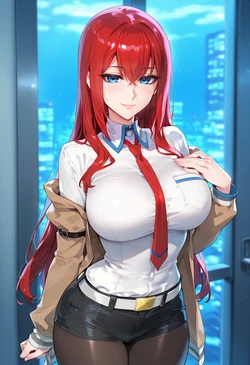 ChocoPizza makise+kurisu [AI Generated]